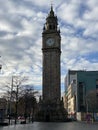 Belfast Clock Tower Royalty Free Stock Photo
