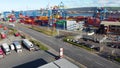 Belfast Docks Harbour Cranes City Co Antrim Northern Ireland