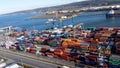 Belfast Docks Harbour Cranes City Co Antrim Northern Ireland uk