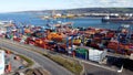 Belfast Docks Harbour Cranes City Co Antrim Northern Ireland uk