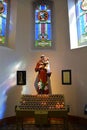 Saint statue of the St Patrick\'s Church