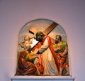 Way of cross at the St Patrick's Church Royalty Free Stock Photo