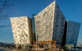 Titanic multimedia museum and visitors information center in Belfast