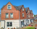 Belfast\'s traditional red brick Victorian Terraced houses