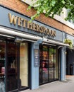 Wetherspoon pub free house