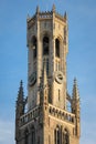 Belfort. Market square. Bruges. Belgium