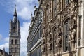 Belfort and Stadhuis - Ghent - Belgium Royalty Free Stock Photo