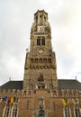 Belfort Tower Bruges, Belgium Royalty Free Stock Photo