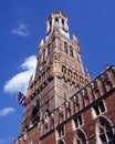 The Belfry, Bruges, Belgium. Royalty Free Stock Photo