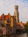 Belfry of Bruges Royalty Free Stock Photo