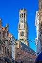 The Belfry of Bruges Royalty Free Stock Photo