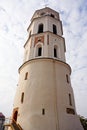 Belfry of cathedral of Vilnius Royalty Free Stock Photo