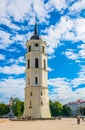 Belfry of the cathedral in Vilnius, Lithuania...IMAGE Royalty Free Stock Photo