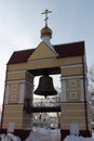 Belfry of the Church of the Resurrection, Tomsk city, Russia