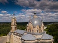 Belfry and dome of Church of Life-Giving Trinity, Gus-Zhelezny