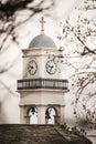 Belfry of a greek Christian Orthodox church Royalty Free Stock Photo