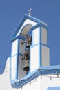 Belfry of a greek orthodox church, Simi Royalty Free Stock Photo