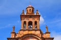 Belfry of Guadalupe shrine in patzcuaro, michoacan I