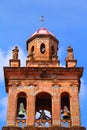 Belfry of Guadalupe shrine in patzcuaro, michoacan III