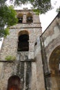 Belfry of the tlaxcala cathedral, mexico. I Royalty Free Stock Photo