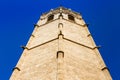 The belfry, known as Micalet, of the Saint Mary`s Cathedral in Valencia, Spain Royalty Free Stock Photo