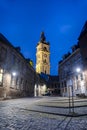 Belfry of Mons in Belgium. Royalty Free Stock Photo