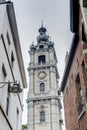 Belfry of Mons in Belgium.