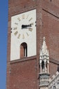 Belfry of Monza cathedral, Italy Royalty Free Stock Photo