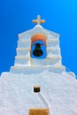 Belfry of old greek church