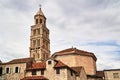 Belfry of Saint Dujma Cathedral in the city of Split Royalty Free Stock Photo