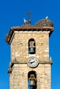 Belfry of San Leonardo de Yague Royalty Free Stock Photo