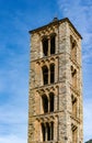 Belfry of Sant Climent de Taull, Catalonia, Spain. Romanesque style Royalty Free Stock Photo