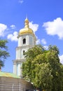 Belfry of St. Sophia Cathedral in Kiev, Ukraine Royalty Free Stock Photo