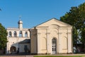 The belfry of St. Sophia Cathedral in the Novgorod Kremlin, Russia Royalty Free Stock Photo