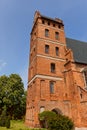 Belfry of St. Stanislaus church (1521) in Swiecie town, Poland