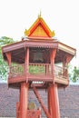 Belfry At Temple In Thailand Royalty Free Stock Photo