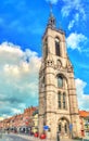 The Belfry of Tournai, a UNESCO world heritage site in Belgium Royalty Free Stock Photo