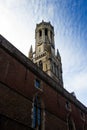 Belfry tower, Bruges Royalty Free Stock Photo