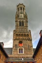 Belfry Tower - Bruges, Belgium Royalty Free Stock Photo