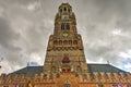 Belfry Tower - Bruges, Belgium Royalty Free Stock Photo