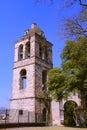 Belfry of the cathedral in tlaxcala, mexico V Royalty Free Stock Photo