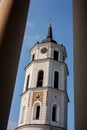 Belfry of Vilnius Cathedral Royalty Free Stock Photo