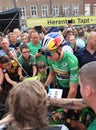 Belgian cyclist Wout van Aert in the tourcriterium of Herentals 2022