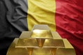 Belgian gold reserves Royalty Free Stock Photo