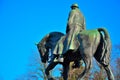 A Belgian king on his horse