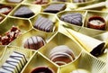 Belgian pralines selection Royalty Free Stock Photo