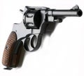 Belgian revolver Nagant Royalty Free Stock Photo