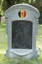 Belgian Soldiers headstone Netley Military Cemetery