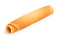 Belgian tuile biscuit curl Royalty Free Stock Photo