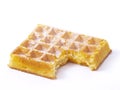 Belgian waffle Royalty Free Stock Photo